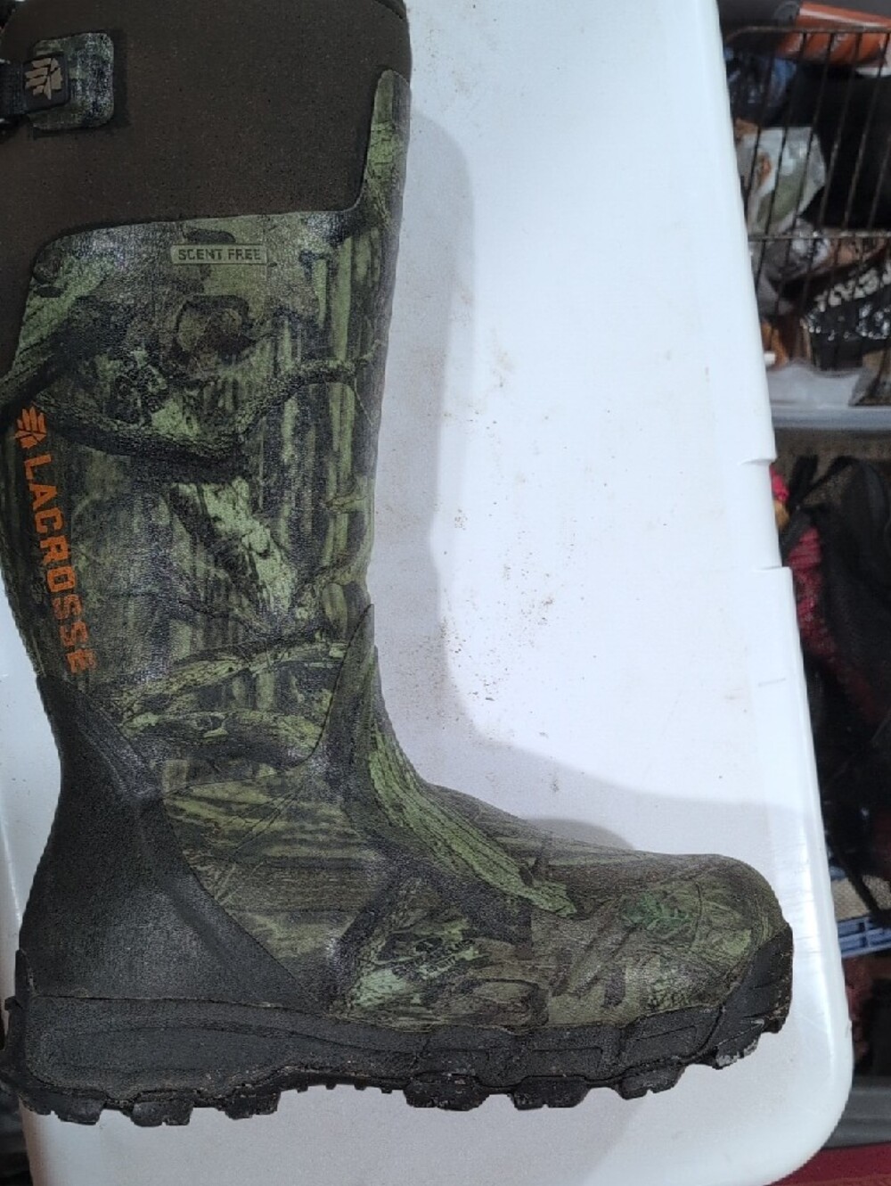 LaCrosse Realtree Green Camo Hunting Boots - Picture 4 of 6